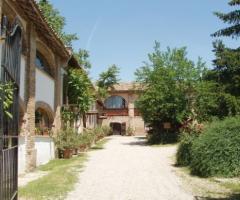 Ingresso alla location di nozze a Pavia