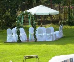 Gazebo per la celebrazione del rito di matrimonio