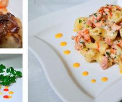 Primi piatti di Palati Esigenti, catering matrimonio a Viagrande (Catania)