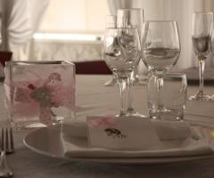 Mise en place per il matrimonio
