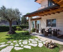 Le Muse - Una vista del giardino privato