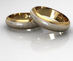 Lady Kimberley Bottega Orafa - Fedi promesse smalto bianco