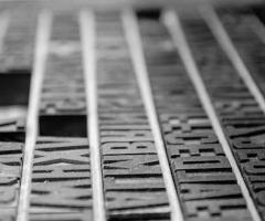 Tipografia Vittoria - Caratteri mobili per stampa tradizionale tipografica