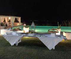 Masseria Santa Teresa - Il buffet a bordo piscina