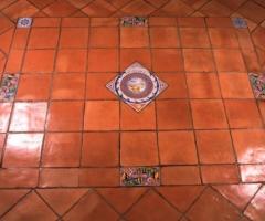 Pavimento in cotto per la casa degli sposi