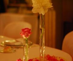 Addobbi per i tavoli delle nozze