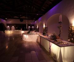 Tavolo del buffet degli antipasti