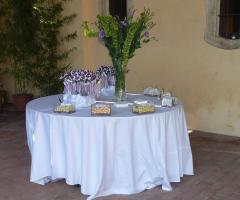 Il tavolo dei confetti