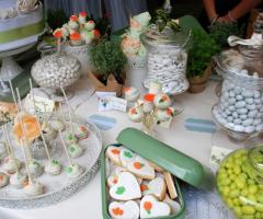 Particolare del tavolo dei dolci