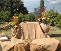 Allestimento esterno agreste
Il Caio - Tenuta di Corbara