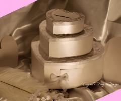 Guestbook in box - Crystal Drops Design