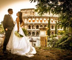 Non solo foto - Foto sposi al colosseo