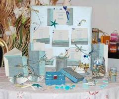 Coordinato Nettuno tableau per il matrimonio