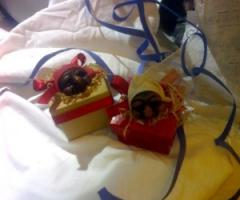 Bomboniere di cioccolato per il matrimonio