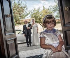 L'arrivo della sposa in chiesa
