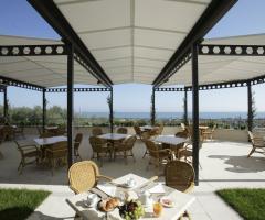 Terrazza con vista sul mare