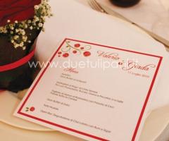 Menù del buffet di nozze