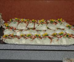 Sacchetti in juta per i confetti