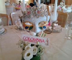 Centrotavola tema carnevale veneziano
