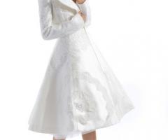 Cappottino da sposa ricamato - Modello Favola