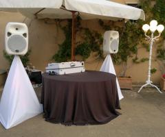 Casse bianche - Dj musica per matrimonio