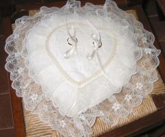 Cuscini porta fedi per il matrimonio
