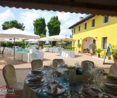 Cascina dal Pozzo - I tavoli degli invitati