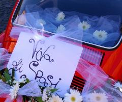 Maggiolino 1979 Wedding - Dettaglio addobbi