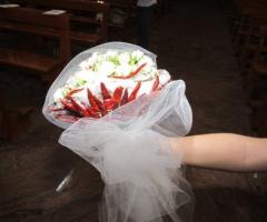 Bouquet di peperoncini per la spsosa 