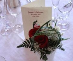 Menù per il matrimonio