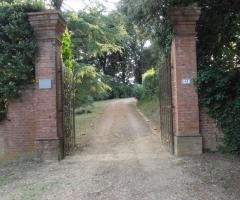 Entrata di Villa Poggiomele per il matrimonio