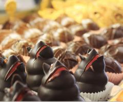 Buffet di dolci per il matrimonio