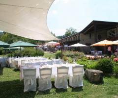 Ricevimento nei giardini