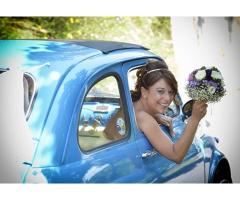 Sposa in Fiat 500
