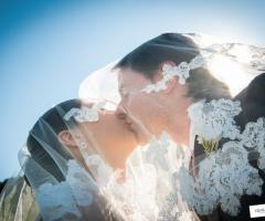 Bacio degli sposi - Qualcosa di Blu