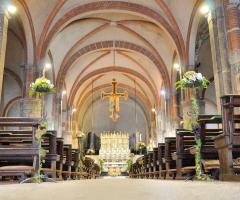 Addobbo Matrimonio - Basilica S.Eustorgio Milano