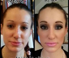 Giulia Giuggiolini - La sposa prima del trucco e dopo