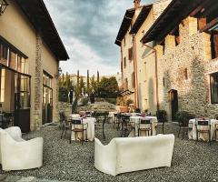 Ricevimento nel cortile - Castello Malaspina Varzi