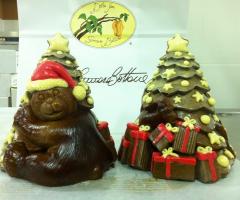 Alberi di Natale di cioccolato