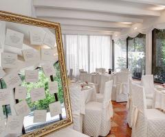 Tableau in sala per il ricevimento