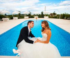Masseria Centrone Piccolo - Ricevimenti a bordo piscina