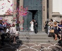 La Libellula Movies&Shots - Sposi all'uscita dalla chiesa