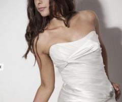 Semplice ma esclusivo: abito da sposa realizzato su misura dall'Atelier Joélia di Bologna