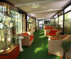 Uno degli ambienti dell'Hotel Villa d'Amato