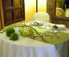 Decorazione per i tavoli delle nozze