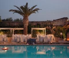 Masseria Torre Maizza - Ricevimento di matrimonio a bordo piscina