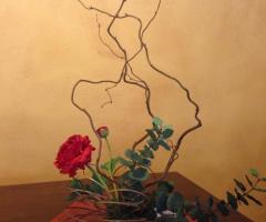 Lilla Floral Design - Ikebana con ranuncoli