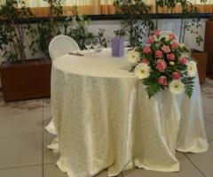 Fiori per i tavoli al matrimonio