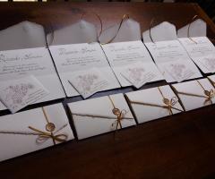 Sara Carloni Studio - Partecipazioni in carta amalfi