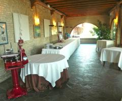 Porticato del ristorante